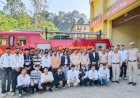 एनआईएफएस  के छात्रों ने अग्निशमन यंत्रों और सुरक्षा उपायों का लिया तकनीकी ज्ञान