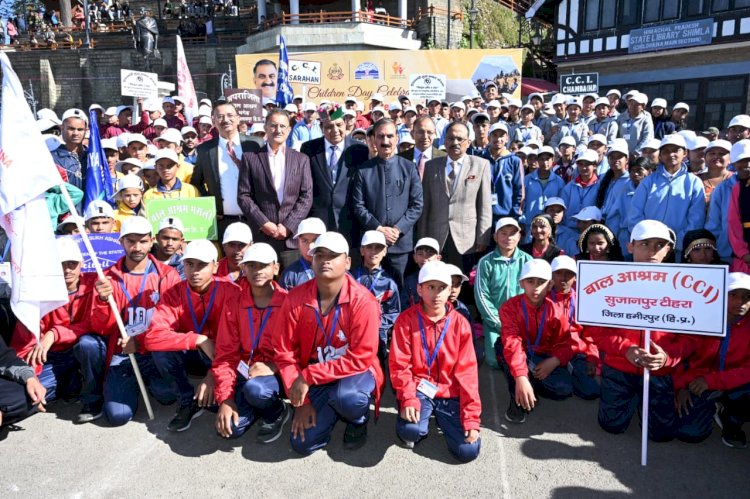 मुख्यमंत्री ने ‘चिल्ड्रन ऑफ द स्टेट स्पोर्टस एंड कल्चरल मीट-2025’ का शुभारम्भ किया