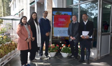 ऑस्ट्रेलिया के विक्टोरिया विश्वविद्यालय के प्रतिनिधिमंडल ने शूलिनी विश्वविद्यालय का दौरा किया