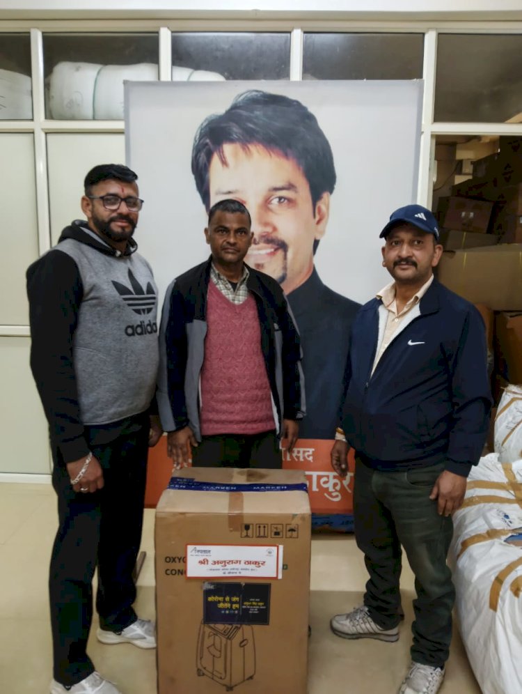 जरूरतमंदो को नि:शुल्क ऑक्सीजन कंसंट्रेटर उपलब्ध करवा रही प्रयास संस्था