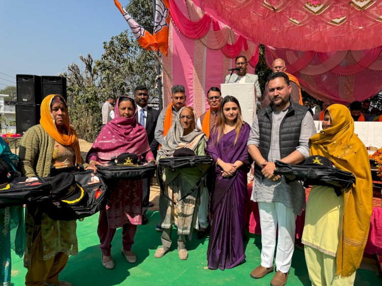 विधायक आशीष शर्मा ने नाहलवीं और आघार के 170 पूर्व सैनिकों, सैन्य परिवारों को किया सम्मानित