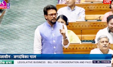 लोकसभा में अनुराग सिंह ठाकुर ने उठाया प्वाइंट ऑफ ऑर्डर, राहुल गांधी पर सदन के नियमों के उल्लंघन का आरोप