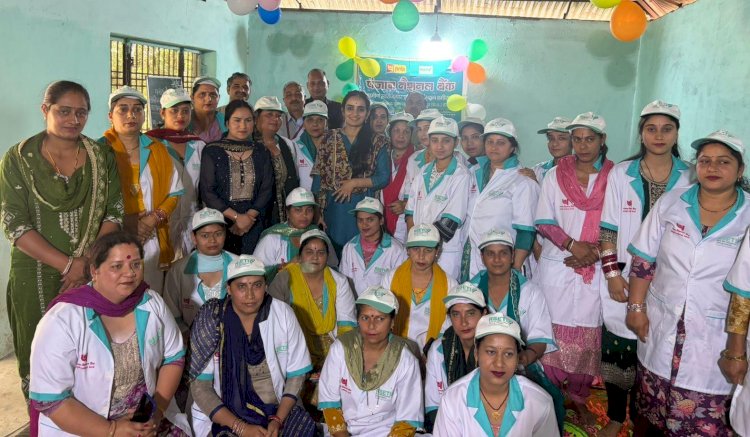 उपायुक्त गंधर्वा राठौड़ ने किया आरसेटी के प्रशिक्षण शिविर का निरीक्षण, महिलाओं का मार्गदर्शन किया