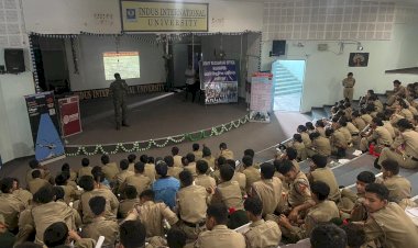 सेना भर्ती कार्यालय के अधिकारियों ने किया एनसीसी कैडेट्स का मार्गदर्शन