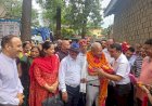 गर्ल्स स्कूल की बहाली पर सुनील शर्मा बिट्टू का धन्यवाद करने उमड़े लोग