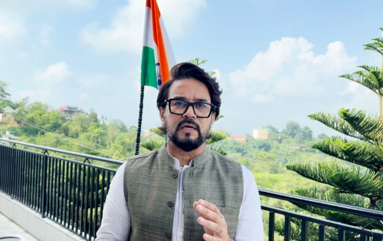 वंदे मातरम् के सम्मान पर भी कांग्रेस की राजनीति दुर्भाग्यपूर्ण: अनुराग सिंह ठाकुर