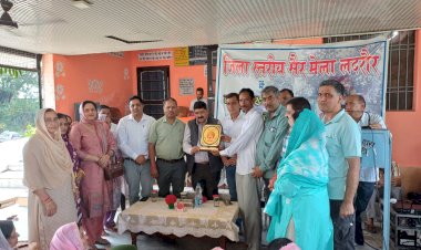 रामचंद्र पठानिया ने किया लदरौर के सायर मेले का शुभारंभ