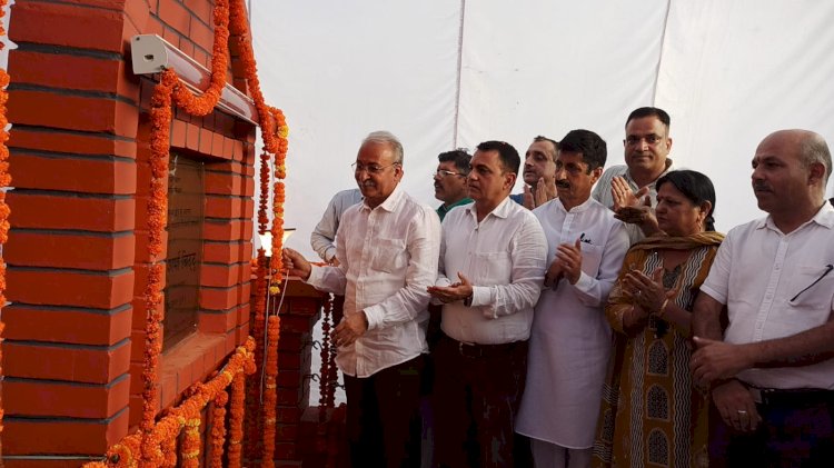 हमीरपुर में पानी की गुणवत्ता की होगी रियल टाइम मॉनीटरिंग, सुनील शर्मा बिट्टू ने किया अत्याधुनिक प्रणाली का शुभारंभ