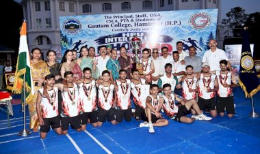 गौतम कॉलेज हमीरपुर ने जीती अंतर कॉलेज खो-खो चैंपियनशिप