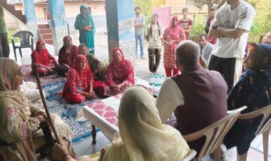 भडयाणा गांव के महिला मंडल भवन, रिटेनिंग वॉल और हैडपंप को मिलेगा बजट, विद्युत लाइनों से घर को सुरक्षित किया जाएगा : सुनील शर्मा बिट्टू