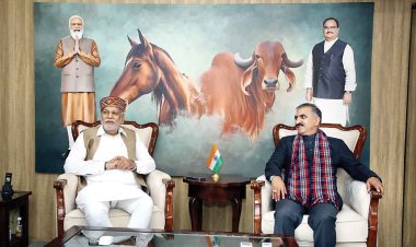 दूध इकट्ठा करने को बनेंगे चिलिंग प्वाइंट, मुख्यमंत्री सुक्खू ने केंद्रीय पशुपालन मंत्री से की चर्चा