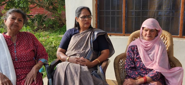 गसोता में बुजुर्ग महिला ने बहु पर लगाया प्रताडऩा का आरोप