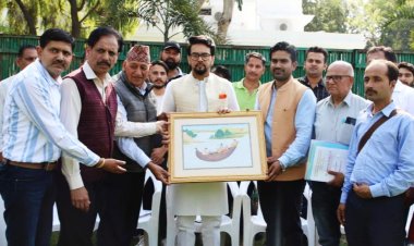 कांगड़ा के हरिपुर की ऐतिहासिक धरोहरों का जीर्णोद्धार मेरी प्राथमिकता:अनुराग सिंह ठाकुर