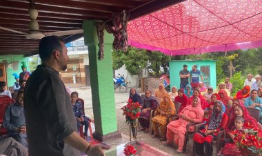 विधायक आशीष शर्मा ने अपने 'विधायक आपके द्वार' कार्यक्रम के तहत  ग्राम पंचायत ब्राहलड़ी  में की शिरकत ।