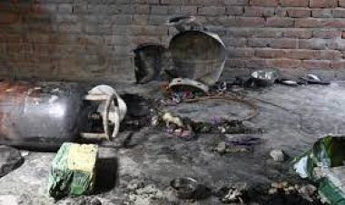 सुबह के समय एक धमाका होने से सहमा पूरा हमीरपुर शहर