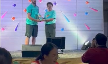 हिमाचल के विशाल शर्मा बीच वर्ल्ड कप कोर्फबाल प्रतियोगिता में वेस्ट शूटर पुरस्कार से सम्मानित