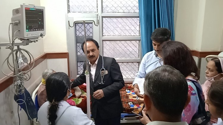 मुख्यमंत्री के गृह अस्पताल में राम भरोसे हो रहा है गरीबों का उपचार