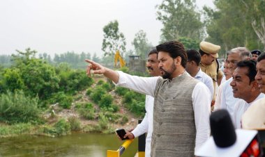 भाजपा राज में हुए स्वां चैनलाइजेशन से ऊना में नुकसान बेहद कम: अनुराग ठाकुर
