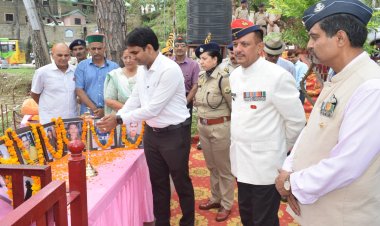 शहीदों का उच्च सम्मान, हम सबका परम कर्तव्य : हेमराज बैरवा