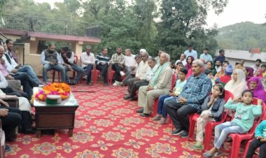 बधियाना में ढोल-नगाड़ों के साथ हुआ सुनील शर्मा बिट्टू का स्वागत