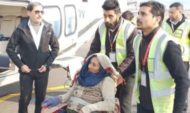 मुख्यमंत्री के आदेशों से 69 वर्षीय बीमार महिला को बड़ा भंगाल से टांडा मेडिकल कॉलेज पहुंचाया गया