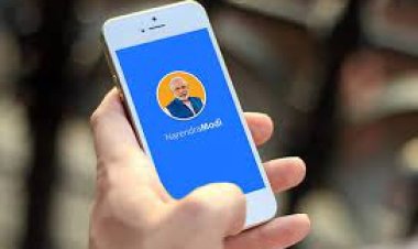 "नमो एप" प्रधानमंत्री से संवाद का सीधा माध्यम।1800 20 90 920