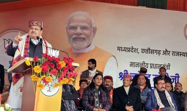 नड्डा ने कहा कांग्रेस सरकार बैक गियर की सरकार, इस सरकार ने सब कुछ वापिस लिया