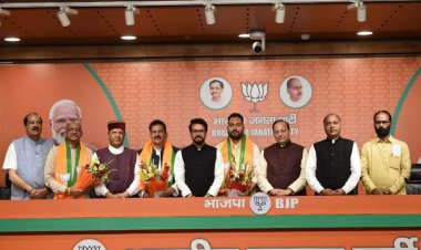 9 विधायकों का भाजपा द्वारा शिमला पहुंचने पर जोरदार स्वागत