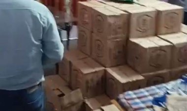 कर एवं आबकारी विभाग की टीम ने पकड़ी अवैध शराब की 86 पेटियां