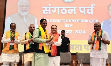 भाजपा हिमाचल प्रदेश का सदस्यता लक्ष्य पूरा, जेपी नड्डा ने दिल्ली में किया बिहारी लाल शर्मा को सम्मानित