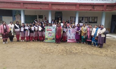 राजकीय वरिष्ठ माध्यमिक पाठशाला धंगोटा में मासिक धर्म स्वच्छता एक दिवसीय कार्यशाला का आयोजन