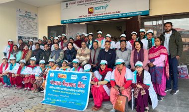आरसेटी ने समराला की महिलाओं को सिखाई मशरूम की खेती