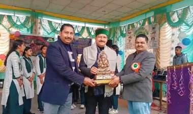 पीएम श्री राजकीय आदर्श वरिष्ठ माध्यमिक पाठशाला कन्या जोगिंद्रनगर ने मनाया वार्षिक पारितोषिक समारोह