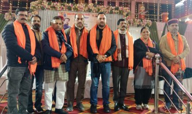 जस्वीर ग्रामीण से श्रीपाल शर्मा शहरी से बने भाजापा मंडल अध्यक्ष