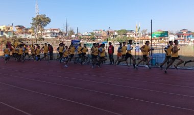 थल सेना भर्ती के दूसरे दिन लगभग 470 युवाओं ने लगाई दौड़