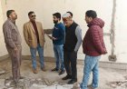 नरदेव कंवर ने कामगार कल्याण बोर्ड के लिए प्रस्तावित भवन का किया निरीक्षण