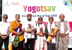शूलिनी विवि  ने अंतर्राष्ट्रीय योग दिवस 2025 की 58वीं  गिनती के अवसर पर योगोत्सव का आयोजन किया