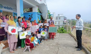 समीरपुर में भी मनाया गया पोषण पखवाड़ा