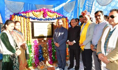 पांगी क्षेत्र में शरद ऋतु के दौरान विद्युत समस्या का होगा स्थाई समाधान मुख्यमंत्री ने धनवास में एक मेगावाट सौर ऊर्जा परियोजना की आधारशिला रखी