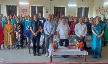 एक राष्ट्र एक चुनाव को लेकर नालंदा कॉलेज में हुआ एक संगोष्ठी कार्यक्रम