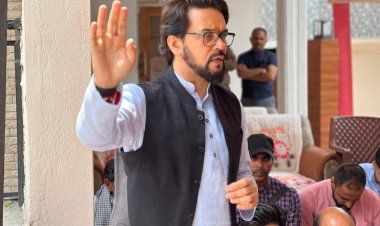 हमीरपुर में दिशा समिति की बैठक आयोजित, सांसद अनुराग ठाकुर ने की अध्यक्षता