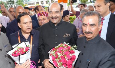 लोकसभा अध्यक्ष ओम बिड़ला ने तपोवन में सीपीए ज़ोन-2 वार्षिक सम्मेलन का शुभारम्भ किया