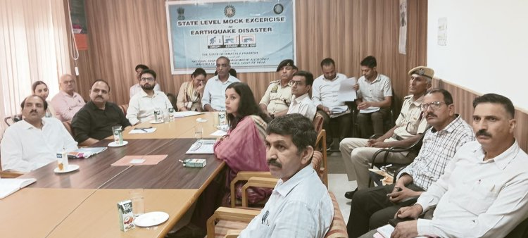 मॉक एक्सरसाइज के लिए निर्धारित प्रोटोकॉल के अनुसार करें प्रबंध : डीसी