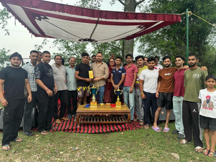 ग्राम पंचायत ताल में वॉलीबॉल प्रतियोगिता में विधायक सदर आशीष शर्मा ने बतौर मुख्यातिथि शिरकत की
