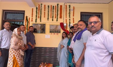 विधायक आशीष शर्मा ने किया महिला मंडल भवन उखली का उद्घाटन