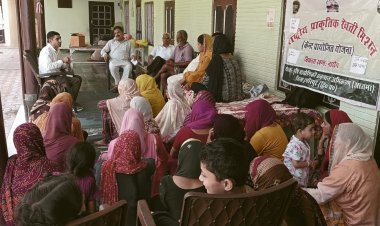 अमलैहड़ और ग्वालपत्थर में प्राकृतिक खेती के लिए किया प्रेरित