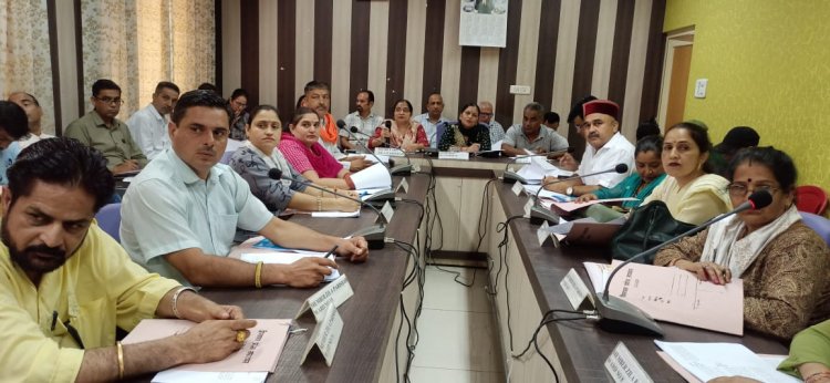 जिला परिषद की बैठक में जनहित के कई मुद्दों पर हुई चर्चा