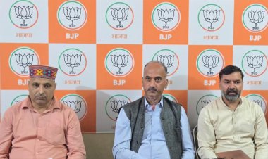 भाजपा 25 दिसंबर 2025 तक आत्मनिर्भर भारत संकल्प अभियान चलाएगी: राकेश ठाकुर