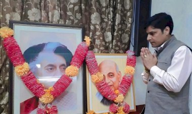 कांग्रेस विचारधारा की जीवंत प्रतीक इंदिरा गांधी और राष्ट्र एकता के शिल्पकार सरदार पटेल को श्रद्धांजलि : राजीव राणा