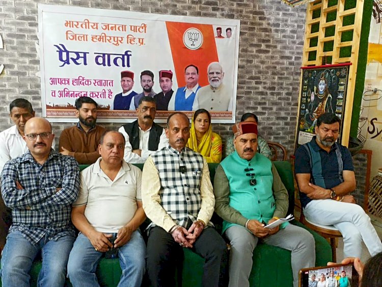 अनुराग ठाकुर हमीरपुर संसदीय क्षेत्र में मनाएंगे भारत के लौह पुरुष की 150वीं जयंती: इंद्रदत्त लखनपाल